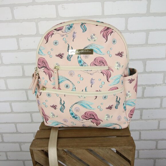 Petunia Pickle Bottom LITTLE MERMAID Disney Ariel Pink Backpack Diaper Bag ONLY - Picture 1 of 16